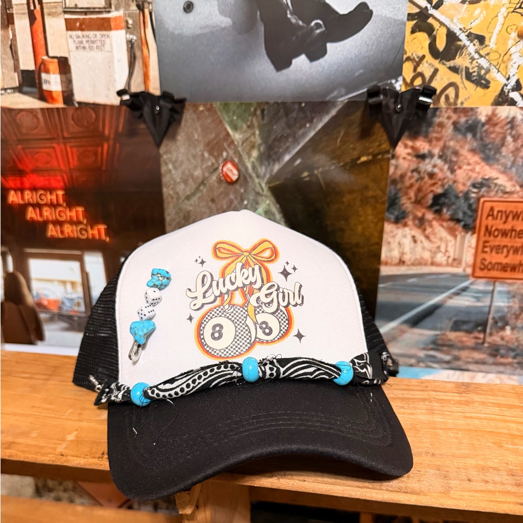 Lucky Girl Trucker Hat